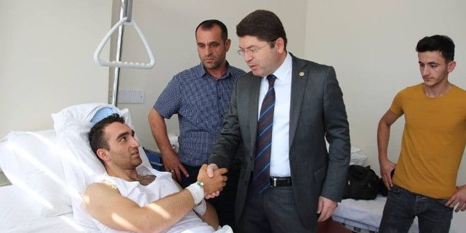 Milletvekili Tunç, Yaralanan Askerleri Hastanede Ziyaret Etti