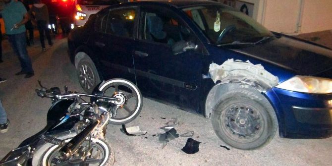 Bilecik’te Motosiklet Kazası; 1 Yaralı