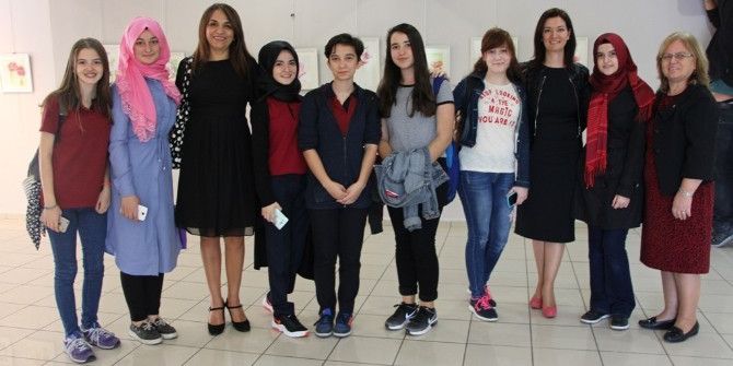 Öğretmenlerden Sulu Boya Resim Sergisi