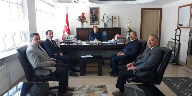 Din Görevlilerinden Kaymakam Güven’e Ziyaret