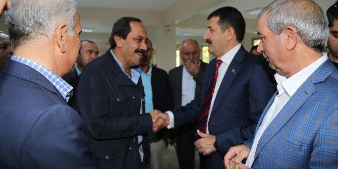 Ekinci Zahireciler Borsası Esnafıyla Bir Araya Geldi