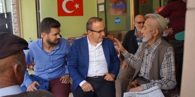 Turan Lapseki’de Vatandaşlarla Buluştu