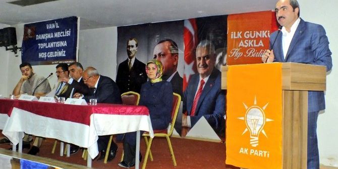 Ak Parti Daraltılmış Danışma Meclisi Toplantısı Gerçekleştirildi