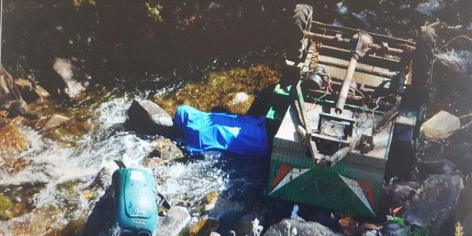 Cenazeye Giderken Kazada Öldü