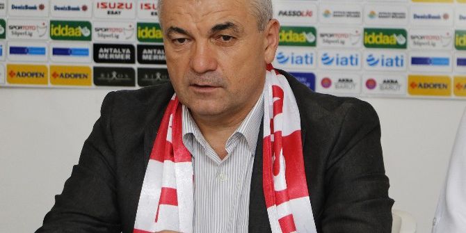 Rıza Çalımbay Antalyaspor’a İmzayı Attı