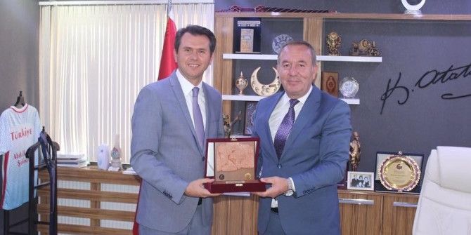 Aydoğan’dan Başkan Şahiner’e Ziyaret