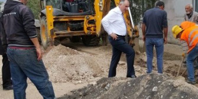 Orhangazi’de Doğalgaz Kazıları Başladı