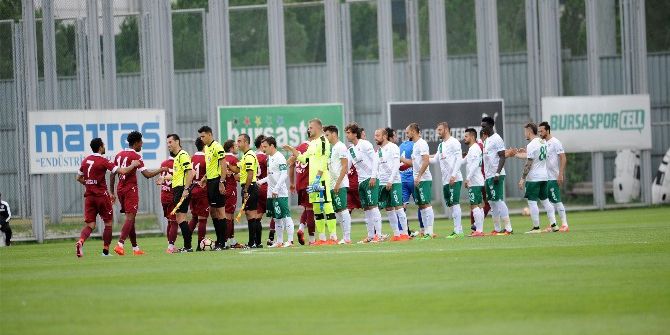 Bursaspor’un Hazırlık Maçında Gol Yağmuru
