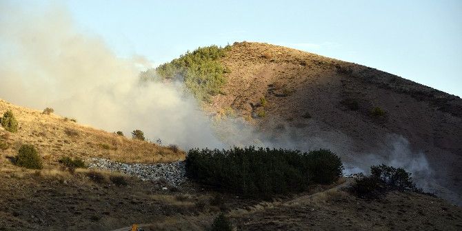Gümüşhane’de İki Ayrı Orman Ve Örtü Yangını