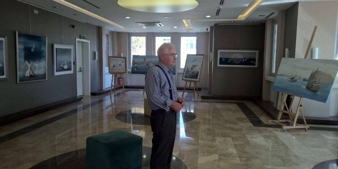 Çakıltaşlarından Yansımalar Sergisine Yoğun İlgi