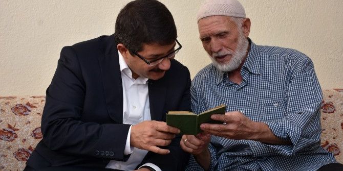 50 Yıllık Evli Çınarlara Başkan Çelik’ten Ziyaret