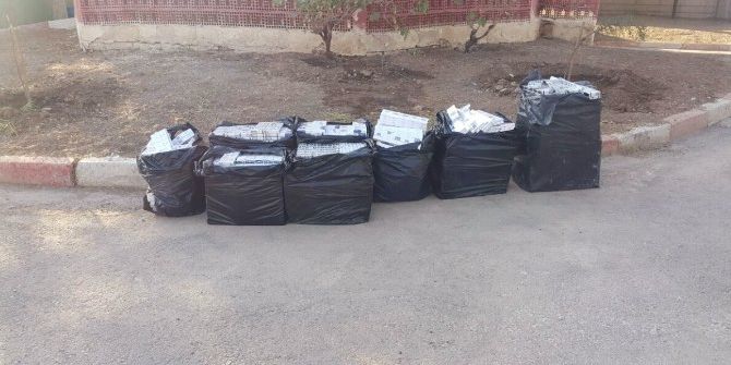 Mardin’de 2 Bin 480 Paket Kaçak Sigara Ele Geçirildi