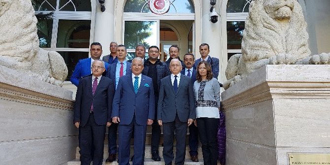 Mersin Büyükşehir Belediye Başkanı Burhanettin Kocamaz Budapeşte’de