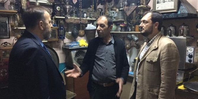 Ak Partili Yetkililerden Esnafa Ziyaret