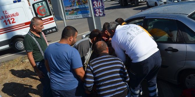 Burhaniye’de Kaza Ucuz Atlatıldı