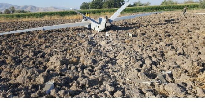 Motoru Arızalanan İha, Elazığ’da Zorunlu İniş Yaptı