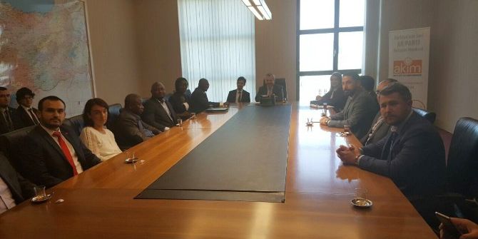 Gana Yatırım İşlerinden Sorumlu Devlet Bakanı Fosu, Ankara’da