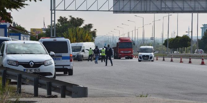 Eskişehir’de Şüpheli Araç Durduruldu