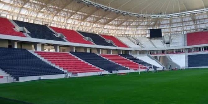 Gaziantep Arena’nın Kale Direkleri Dikildi