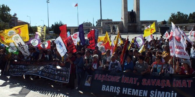 Ankara Garında Hayatını Kaybedenler 1 Yılında Didim’de Unutulmadı