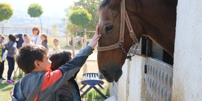 Güç Koleji’nin Minikleri At Çiftliğinde Eğlendi