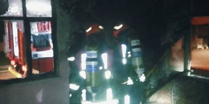 Elektrik Tesisatından Çıkan Yangın Söndürüldü