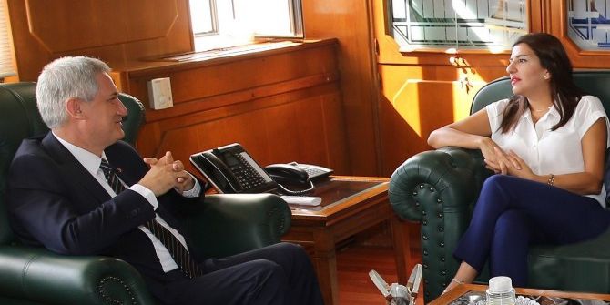 Ged’den Rektör Prof. Dr. Mustafa Kibar’a Ziyaret