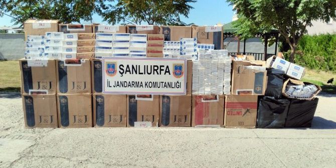 Şanlıurfa’da Kaçak Sigara Operasyonu