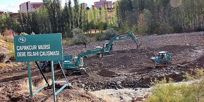 Çapakçur Vadisi’nde Çalışmalar Sürüyor