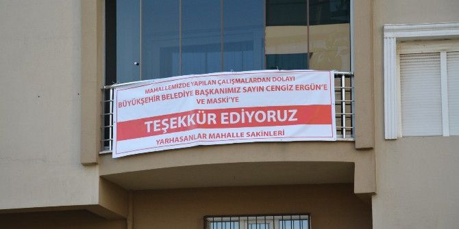 Yarhasanlar Mahallesinden Maski’ye Teşekkür