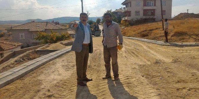 Çiçekdağı Belediyesi Yol Yapım Çalışmaları