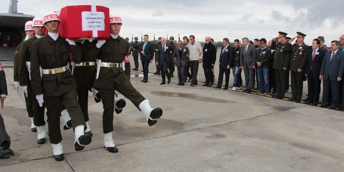 Şehit Uzman Çavuş Bayram Aksu’nun Cenazesi Samsun’a Getirildi