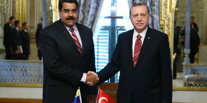 Cumhurbaşkanı Erdoğan, Venezuela Devlet Başkanı Maduro İle Görüştü