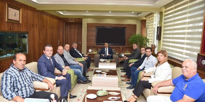 Başkan Çerçi Makedon Heyeti Ağırladı