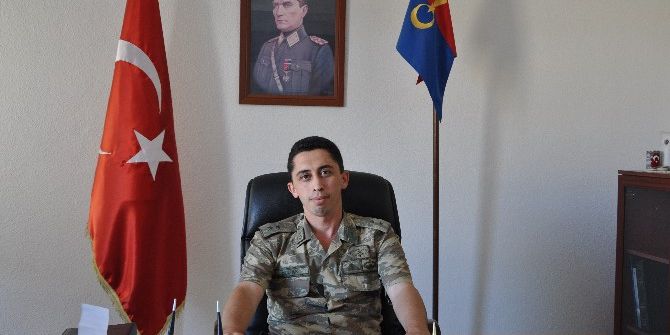 Sincik Jandarma Komutanı Göreve Başladı