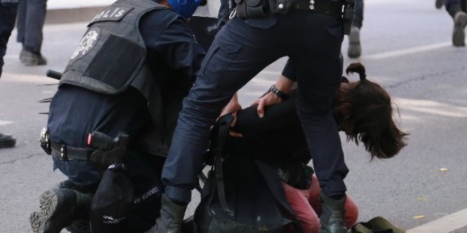 Ankara’daki ’10 Ekim’ Eylemlerinde, 74 Kişi Gözaltına Alındı