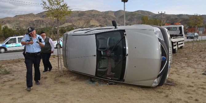 Çorum’da Trafik Kazası: 1 Yaralı