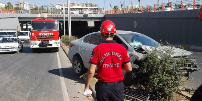 Şanlıurfa’da Trafik Kazası: 1 Yaralı