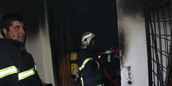 Şanlıurfa’da Evde Çıkan Yangın Korkuttu