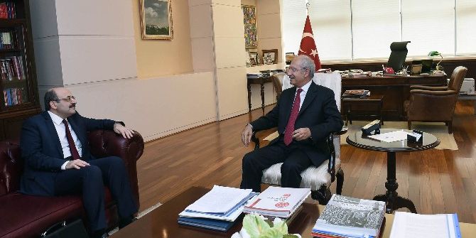 Kılıçdaroğlu, Yök Başkanı Saraç İle Görüştü