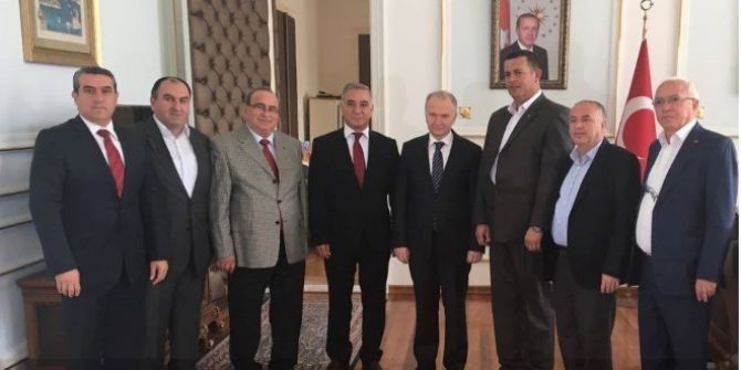 Sanayi Sitesi Yönetiminden Vali Ceylan’a Ziyaret