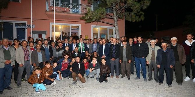 Başkan Kamil Saraçoğlu, Ağaçköy Ve Hacıazizler’de İlgiyle Karşılandı