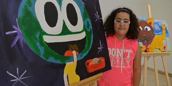 Halid Naci’nin Torunu, On İki Yaşında Expo 2016’da Sergi Açtı