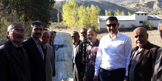 Hafik-tozanlı Grup Yolu Asfaltlandı