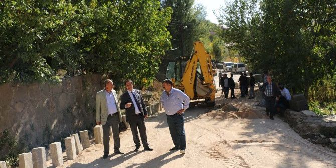 Bitlis Parke Döşeme Çalışmaları