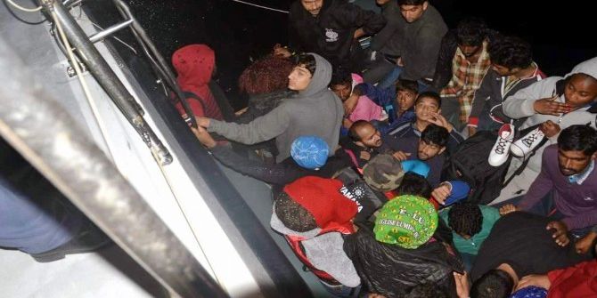 Bodrum’da 58 Kaçak Göçmen Yakalandı