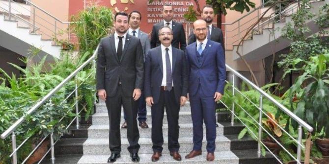 Gagiad Başkanı Bora Tezel’den Gaün Rektörü Ali Gür’e Ziyaret