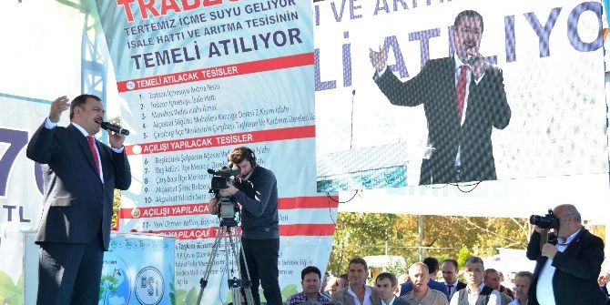Trabzon’da 270 Milyon Tl’lik 12 Tesisin Açılış Ve Temel Atma Töreni Gerçekleştirildi