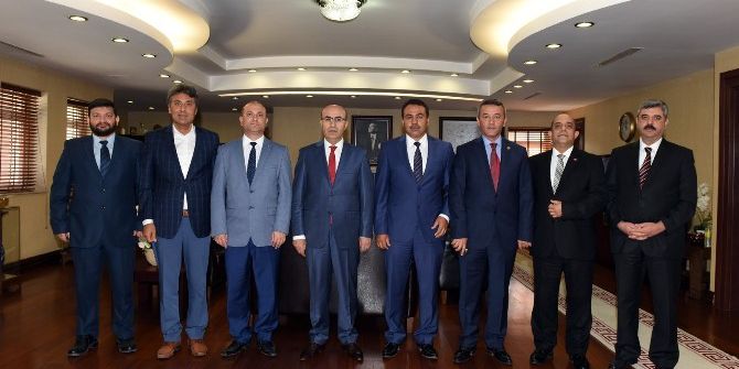 Sağlıkçılardan Vali Demirtaş’a Ziyaret