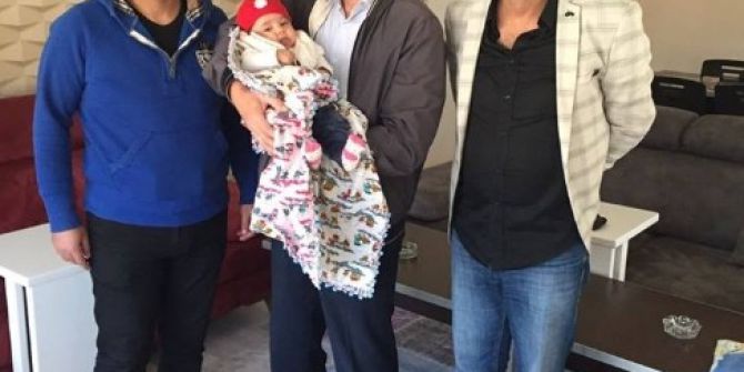 2 Buçuk Aylık Türkmen Bebeğe Hayırsever Sahip Çıktı